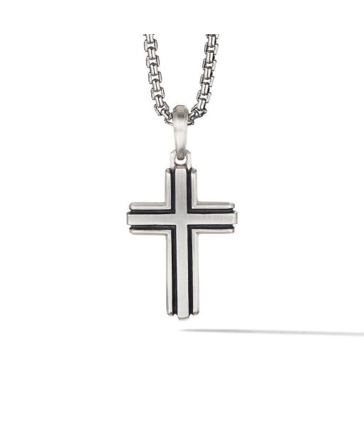 David Yurman Men's Deco Cross Pendant sur le site 