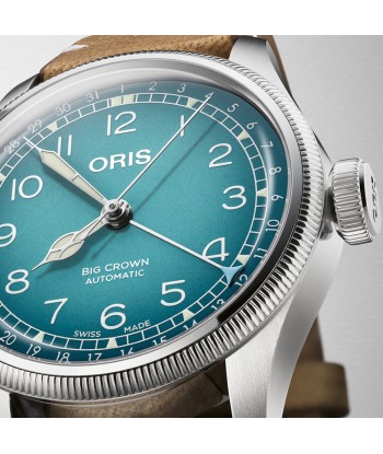 Oris 38MM Big Crown X Cervo Volante Gradient Blue Dial Watch 01 754 7779 4065-Set offre 