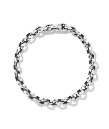 David Yurman Gents Torqued Faceted Chain Link Bracelet les ligaments