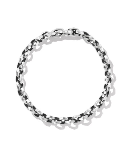 David Yurman Gents Torqued Faceted Chain Link Bracelet les ligaments