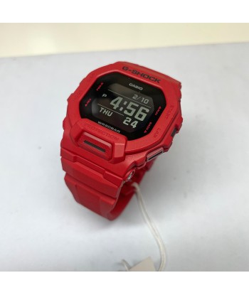 CASIO G-Shock GBD200RD-4 Burning Red Watch Power Trainer Square pas cher 