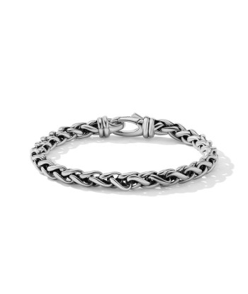 David Yurman Gents 6MM Wheat Chain Bracelet le des métaux précieux