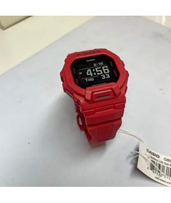 CASIO G-Shock GBD200RD-4 Burning Red Watch Power Trainer Square pas cher 