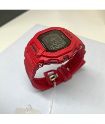 CASIO G-Shock GBD200RD-4 Burning Red Watch Power Trainer Square pas cher 