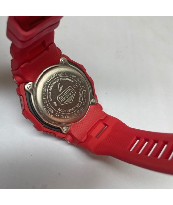 CASIO G-Shock GBD200RD-4 Burning Red Watch Power Trainer Square pas cher 