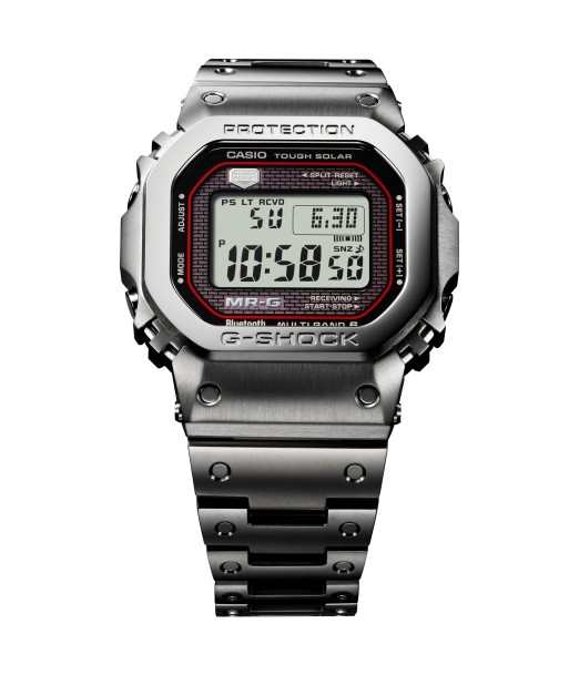 Casio G-SHOCK MRG Kiwami Silver Titanium Square MRGB5000D-1 Watch vente chaude votre 