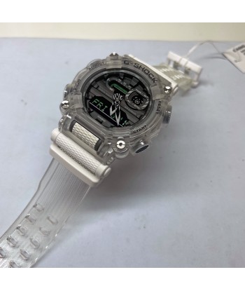 Casio G-Shock GA900SKL-7A Sound Waves Clear Transparent Watch Toutes les collections ici