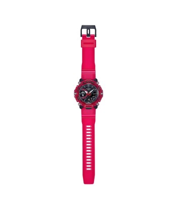 CASIO G-Shock GA2200SKL-4A Sound Waves Skeleton Translucent Red Watch paiement sécurisé