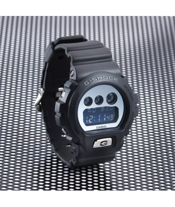 Casio G-Shock Metallic Silver Digital Black Watch DW6900MMA-1 les ctes