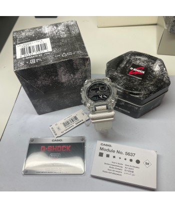 Casio G-Shock GA900SKL-7A Sound Waves Clear Transparent Watch Toutes les collections ici