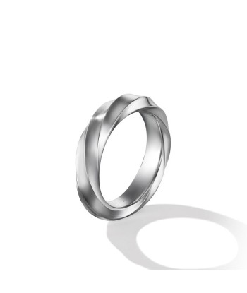 David Yurman Cable Edge Band Ring in Recycled Sterling Silver d'Europe débarque