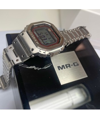 Casio G-SHOCK MRG Kiwami Silver Titanium Square MRGB5000D-1 Watch vente chaude votre 