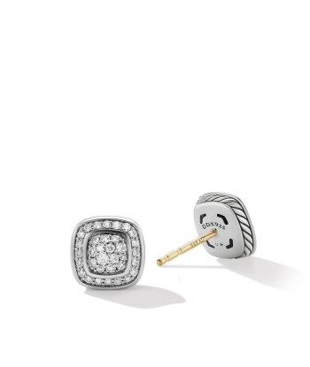 David Yurman Petite Albion Stud Earrings with Pave Diamonds Jusqu'à 80% De Réduction