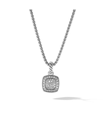 David Yurman Petite Albion Pendant Necklace with Pave Diamonds la livraison gratuite