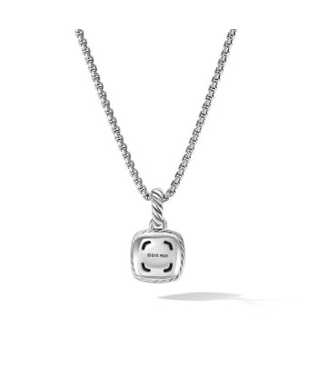 David Yurman Petite Albion Pendant Necklace with Pave Diamonds la livraison gratuite