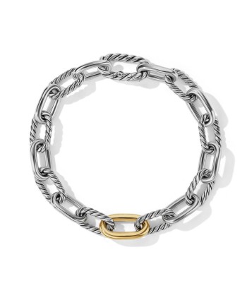 DY Madison Chain Bracelet with 18K Yellow Gold 2 - 3 jours ouvrés.