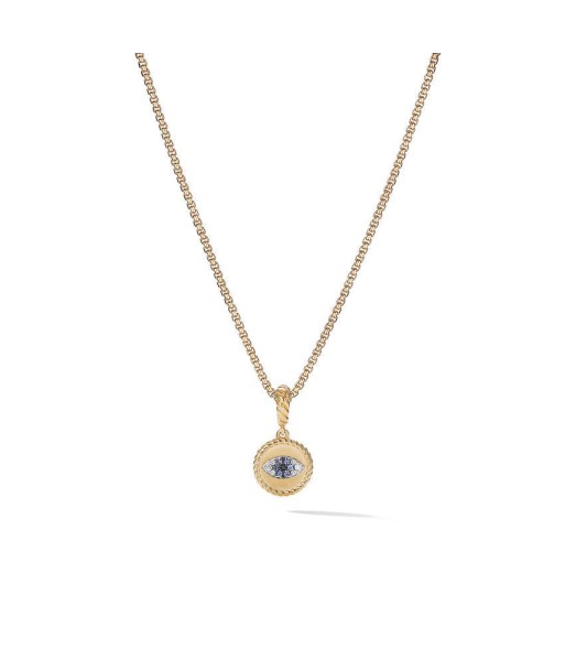 David Yurman Evil Eye Aumlet with Diamonds and Blue Sapphires in 18k Gold commande en ligne