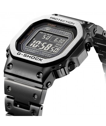 CASIO G-SHOCK Full Metal Square Black 5000 GMWB5000MB-1 Watch Steel Voir les baskets