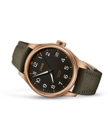 Oris Big Crown Pro Pilot Big Date 41MM Bronze Case Green Textile Strap Watch 01 751 7761 3164-07 3 2003BRLC shop