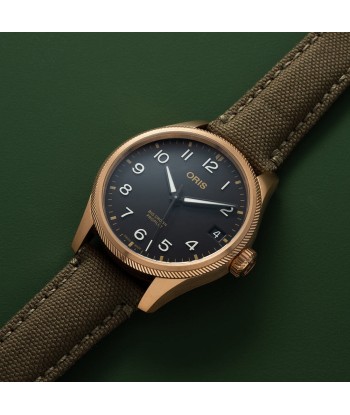 Oris Big Crown Pro Pilot Big Date 41MM Bronze Case Green Textile Strap Watch 01 751 7761 3164-07 3 2003BRLC shop