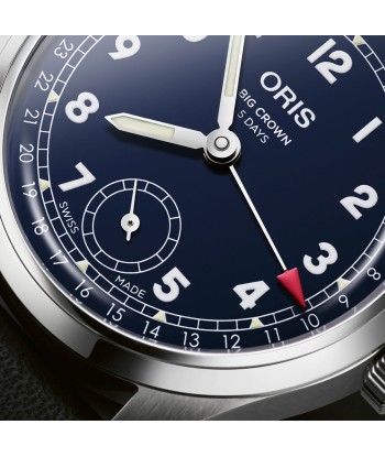 Oris Big Crown Pointer Date Calibre 403 38MM Blue Dial Watch 01 403 7776 4065-07 5 19 11 suggérées chez