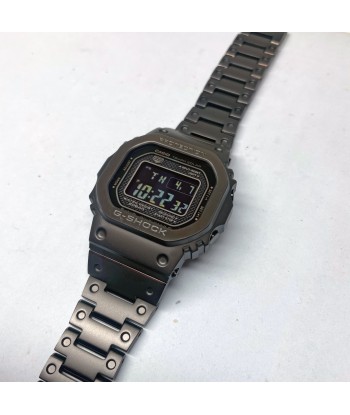 CASIO G-SHOCK Full Metal Square Black 5000 GMWB5000MB-1 Watch Steel Voir les baskets