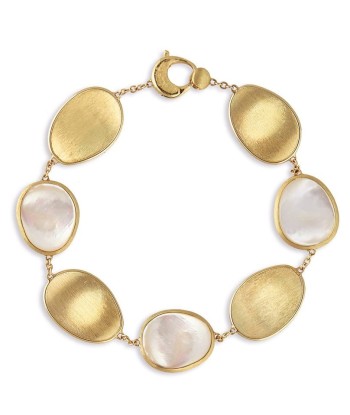 Marco Bicego White Mother of Pearl Lunaria Bracelet BB2099 MPW en stock