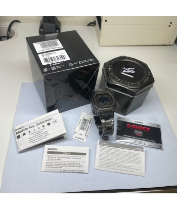 CASIO G-SHOCK Full Metal Square Black 5000 GMWB5000MB-1 Watch Steel Voir les baskets