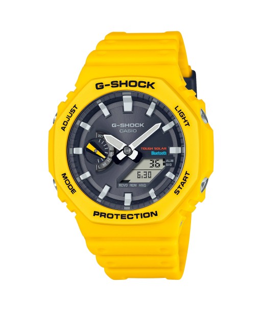 Casio G-Shock Solar Bluetooth 2100 Yellow CasiOak GAB2100C-9A la chaussure