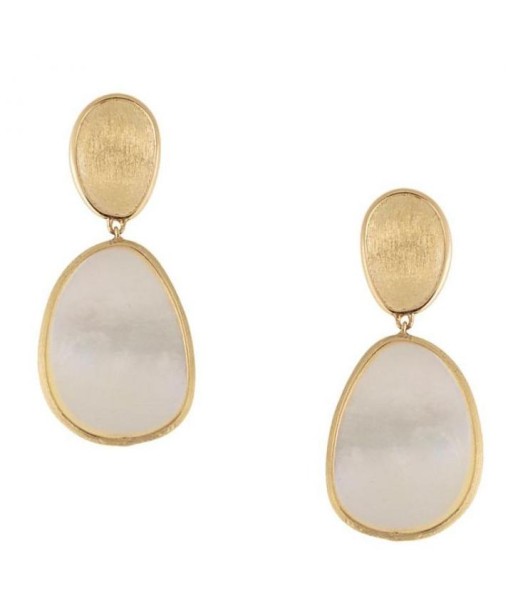 Marco Bicego 18k Yellow Gold Lunaria Double Drop Earrings OB1403 chez Cornerstreet bien 