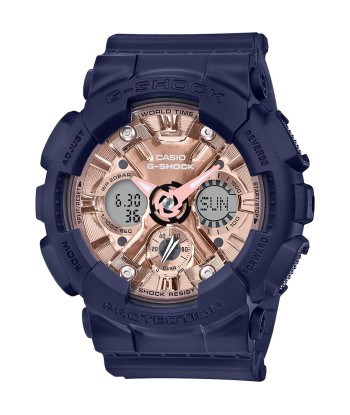 Casio G-Shock  GMAS120MF-2A2 Purple Pink Metallic Womens Watch S Series Fin de série