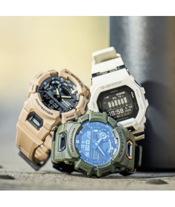 CASIO G-Shock GBD200UU-9 Utility Light Grey Watch Power Trainer Square Limited en stock