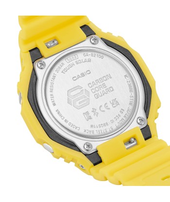 Casio G-Shock Solar Bluetooth 2100 Yellow CasiOak GAB2100C-9A la chaussure