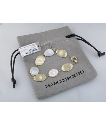 Marco Bicego White Mother of Pearl Lunaria Bracelet BB2099 MPW en stock