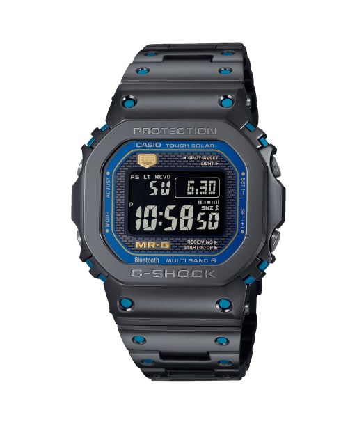 Casio G-SHOCK MRG "Ao Zumi" Blue Black Titanium Square MRGB5000-BA1 Watch Limited Edition Les magasins à Paris