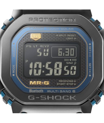 Casio G-SHOCK MRG "Ao Zumi" Blue Black Titanium Square MRGB5000-BA1 Watch Limited Edition Les magasins à Paris