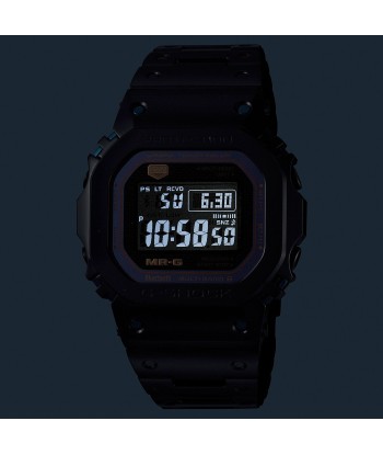 Casio G-SHOCK MRG "Ao Zumi" Blue Black Titanium Square MRGB5000-BA1 Watch Limited Edition Les magasins à Paris