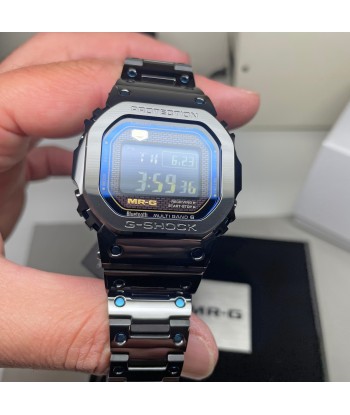 Casio G-SHOCK MRG "Ao Zumi" Blue Black Titanium Square MRGB5000-BA1 Watch Limited Edition Les magasins à Paris