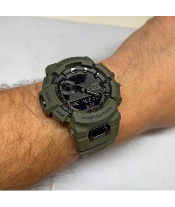 Casio G-Shock Olive Green StepTracker Analog-Digital Watch GBA900UU-3A prix pour 