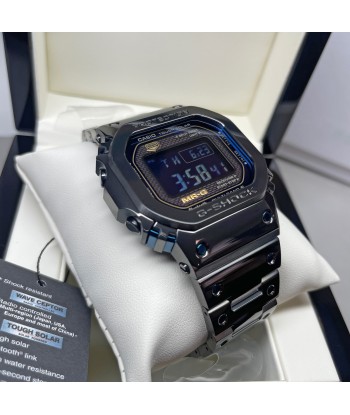 Casio G-SHOCK MRG "Ao Zumi" Blue Black Titanium Square MRGB5000-BA1 Watch Limited Edition Les magasins à Paris