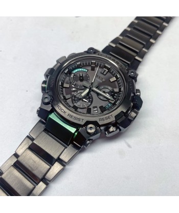 Casio G-Shock MTG MTGB3000BD12 Black & Green IP Bluetooth Watch Comparez et commandez 