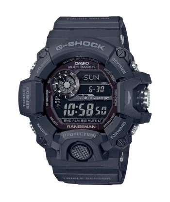 Casio G-SHOCK RANGEMAN GW-9400 Digital Black Out GW-9400-1B Solar meilleur choix