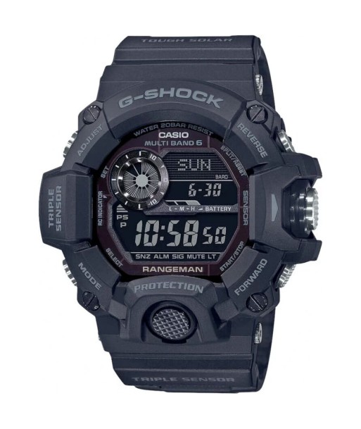 Casio G-SHOCK RANGEMAN GW-9400 Digital Black Out GW-9400-1B Solar meilleur choix