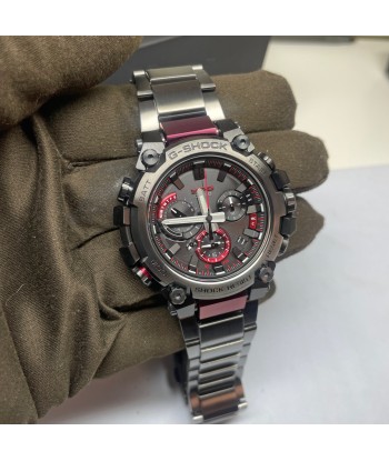 Casio G-Shock MTG MTGB3000BD1A Dark Grey Bordeaux IP Red Bluetooth Watch En savoir plus