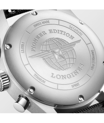 Longines Spirit 42MM Pioneer Edition Titanium Watch Black Green L38291532 Comment ça marche