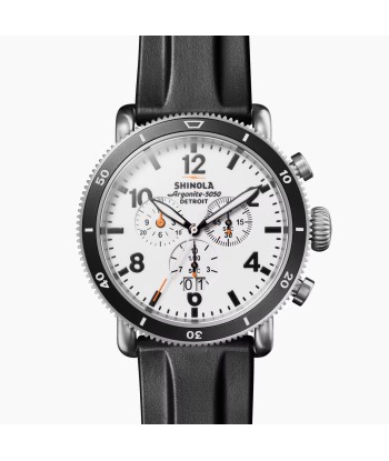 Shinola Titanium White Hurricane Runwell Sport Chronograph 48mm Watch 20224028 Paris Déstockage Promo