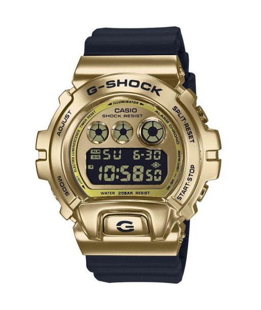 Casio G-Shock GM6900G-9 Gold IP Metal Bezel 25th Anniversary Watch Amélioration de cerveau avec