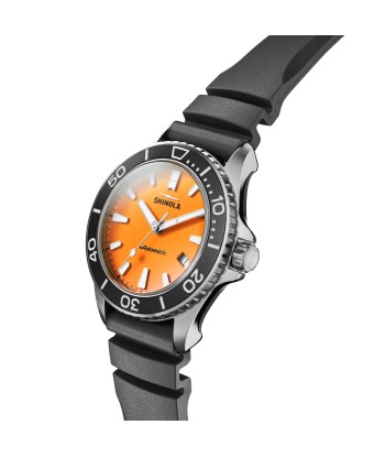 Shinola Lake Huron Monster Orange Automatic 43mm Watch S0120097180 meilleur choix