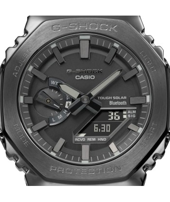 Casio G-Shock Full Metal Dark Grey Steel Solar Bluetooth 2100 CasiOak GMB2100BD-1A de l' environnement