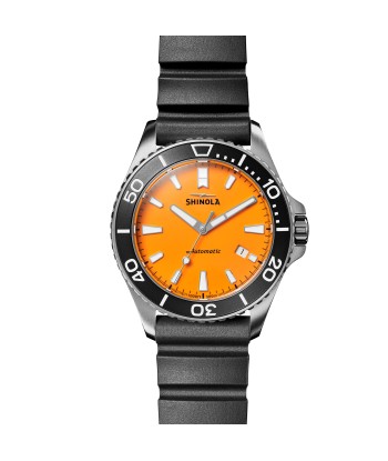 Shinola Lake Huron Monster Orange Automatic 43mm Watch S0120097180 meilleur choix